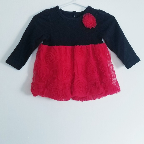 Baby Christmas Holiday Dress Size Baby 6-9 Months - Picture 1 of 13